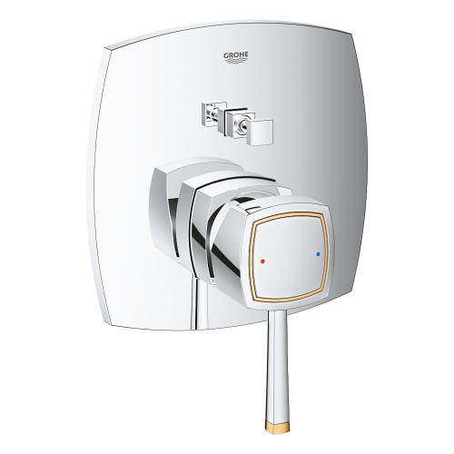 GROHE - Grohe Ankastre Banyo Bataryası 2 Çık. Grandera Kr/Altın- 24068IG0
