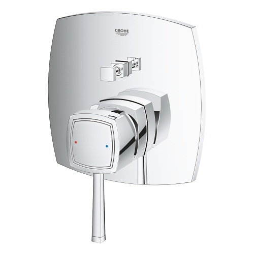 Grohe Ankastre Banyo Bataryası 2 Çıkışlı Grandera Krom - 24068000 - Thumbnail
