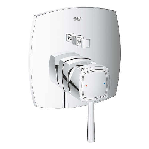 Grohe Ankastre Banyo Bataryası 2 Çıkışlı Grandera Krom - 24068000 - Thumbnail
