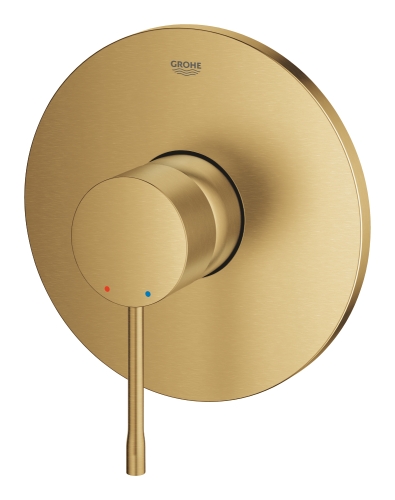 Grohe Ankastre Duş Bataryası 1 Çık. Essence Brushed Cool Sunrise - 24057GN1 - Thumbnail