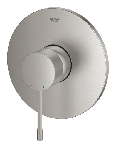 Grohe Ankastre Duş Bataryası 1 Çık. Essence Super Steel - 24057DC1 - Thumbnail