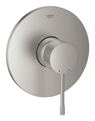 Grohe Ankastre Duş Bataryası 1 Çık. Essence Super Steel - 24057DC1 - Thumbnail