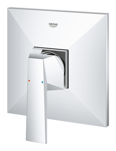 Grohe Ankastre Duş Bataryası 1 Çıkışlı Allure Bri. Krom- 24071000 - Thumbnail