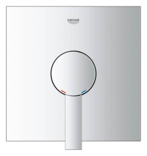 Grohe Ankastre Duş Bataryası 1 Çıkışlı Allure Krom - 24069000 - Thumbnail