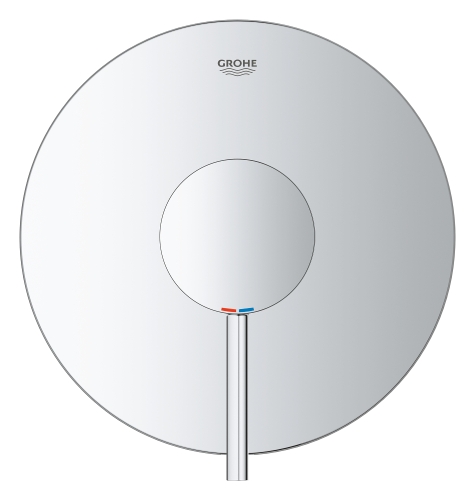 Grohe Ankastre Duş Bataryası 1 Çıkışlı Atrio Krom - 24065003 - Thumbnail