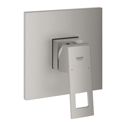 Grohe Ankastre Duş Bataryası 1 Çıkışlı Eurocube SuperSteel – 24061DC0 - Thumbnail