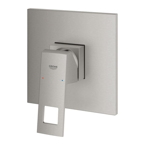 Grohe Ankastre Duş Bataryası 1 Çıkışlı Eurocube SuperSteel – 24061DC0 - Thumbnail