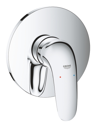 Grohe Ankastre Duş Bataryası 1 Çıkışlı Eurostyle Krom - 24046003 - 9