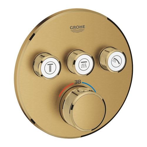 Grohe Ankastre Term. Banyo Bat. 1 Çık. SC Brushed Cool Sunrise - 29121GN0