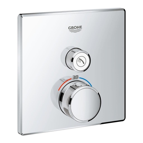 Grohe SmartControl Termostatik Banyo Bataryası Krom-29123000 - 6