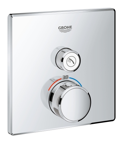 Grohe SmartControl Termostatik Banyo Bataryası Krom-29123000 - 7
