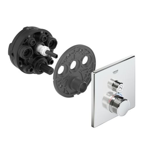 Grohe SmartControl Termostatik Banyo Bataryası Krom-29123000 - 9
