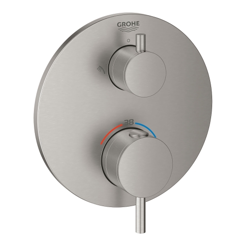 Grohe Ankastre Term. Banyo Bat. 2 Çık. Atrio Super Steel - 24135DC3 - 4