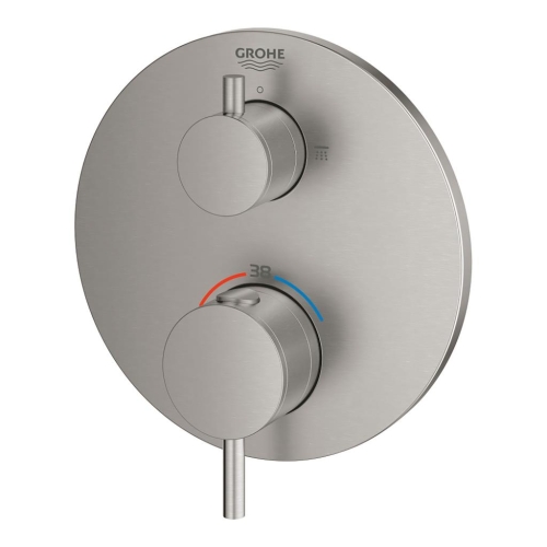 Grohe Ankastre Term. Banyo Bat. 2 Çık. Atrio Super Steel - 24135DC3 - 6