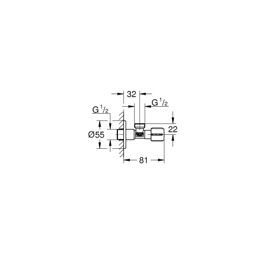 Grohe  Ara Musluk 1/2″ Cool Sunrise - 22041GL0