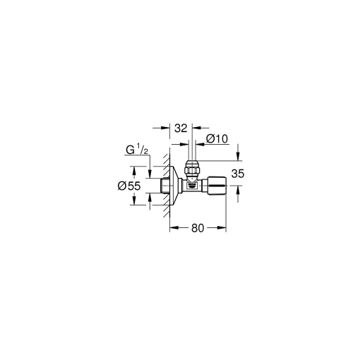 Grohe Ara Musluk 1/2" Cool Sunrise - 22037GL0 - 3