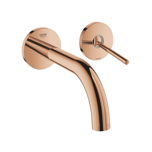 GROHE - Grohe Atrio 2 Delikli Joystick Lavabo Bataryası Warm Sunset - 19287DA3