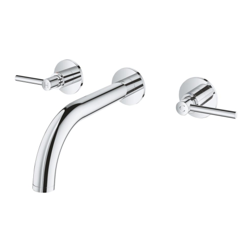 Grohe Atrio 3 Delikli Duvardan Lavabo Bataryası M-Boyut Krom – 20662000 - Thumbnail