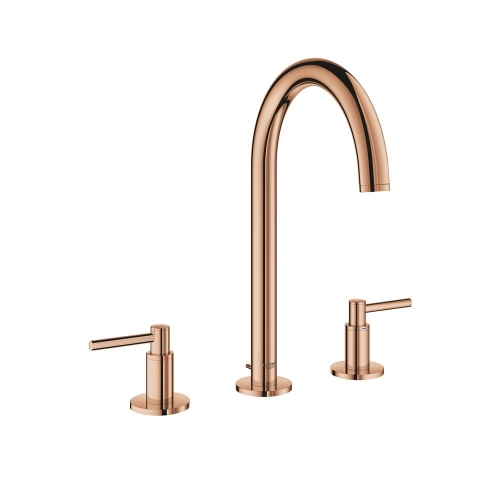 GROHE - Grohe Atrio 3 Delikli Lavabo Bataryası 1/2 M-Boyut Warm Sunset - 20009DA3