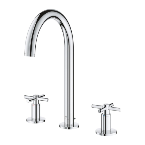 Grohe Atrio 3 Delikli Lavabo Bataryası L-Boyut - 20643000 - 2