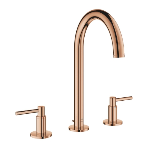 Grohe Atrio 3 Delikli Lavabo Bataryası L-Boyut Warm Sunset - 20649DA0 - Thumbnail