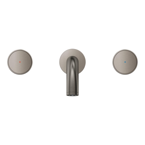 Grohe Atrio Private Collection 3 Delikli Duvardan Lavabo Bataryası M Boyut Brushed Hard Graphite – 20589AL0 - Thumbnail