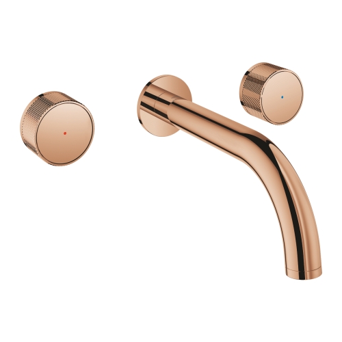 Grohe Atrio Private Collection 3 Delikli Duvardan Lavabo Bataryası M Boyut Warm Sunset - 20589DA0
