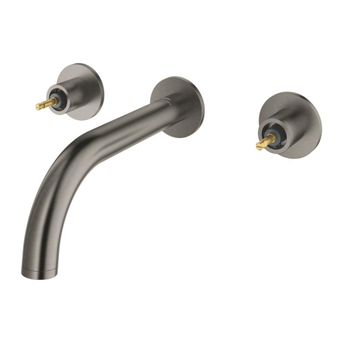 Grohe Atrio Private Collection 3 Delikli Duvardan Lavabo Bataryası M–Boyut Brushed Hard Graphite – 20587AL0 - 2