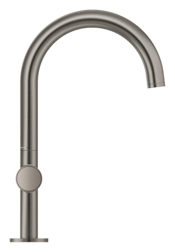 Grohe Atrio Private Collection Lavabo Bataryası L-Boyut Brushed Hard Graphite - 21138AL0 - Thumbnail