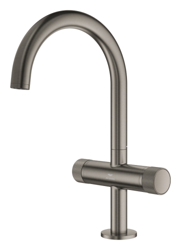 Grohe Atrio Private Collection Lavabo Bataryası L-Boyut Brushed Hard Graphite - 21138AL0 - Thumbnail