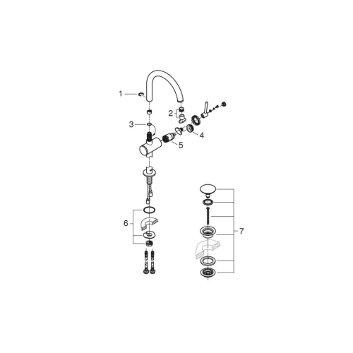 Grohe Atrio Tek Kumandalı Lavabo Bataryası Xl-Boyut Warm Sunset -32647DA3 - Thumbnail