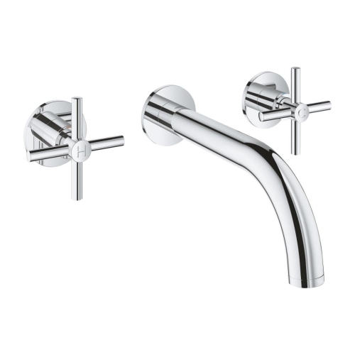 Grohe Atrio3 Delikli Duvardan Lavabo Bataryası M Boyut - 20661000