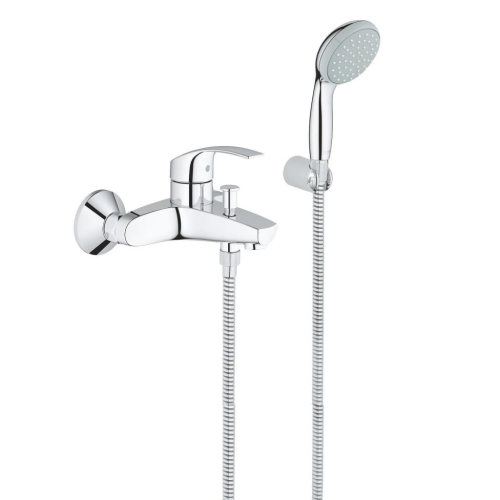 Grohe Banyo Bataryası El Duş Seti Dahil Eurosmart Krom - 33302002 - Thumbnail