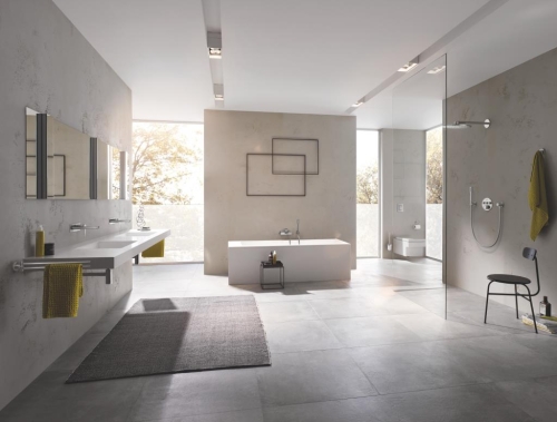 Grohe Banyo Bataryası Lineare Super Steel - 33849DC1 - Thumbnail