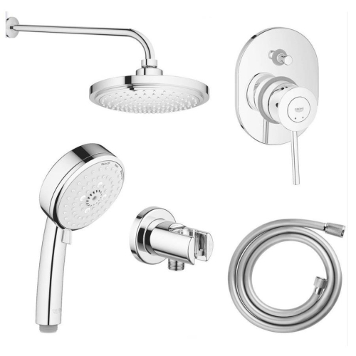 Grohe Banyo Seti Ankastre BauClassic 6 Parça - Thumbnail