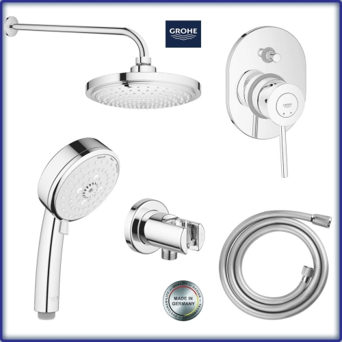 Grohe Banyo Seti Ankastre BauClassic 6 Parça - Thumbnail