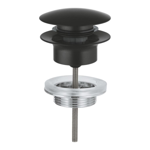 Grohe Bas-Aç Sifon Tapa Takımı Mat Siyah - 1024642430