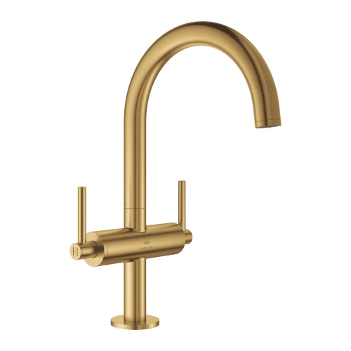 Grohe Atrio Lavabo Bataryası, Brushed Cool Sunrise-21145GN0