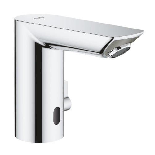 Grohe Bau Cosmo. E Fotoselli, Çift Su Girişli Lavabo Musluğu Pilli-36451000 - Thumbnail