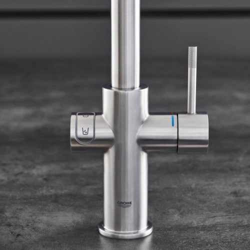 Grohe Blue Home Arıtmalı İçme Suyu ve Soda Yapan Eviye Bataryası - 31545001 - Thumbnail
