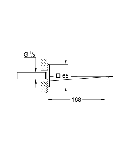 Grohe Çıkış Ucu Plus Krom - 13404003 - Thumbnail
