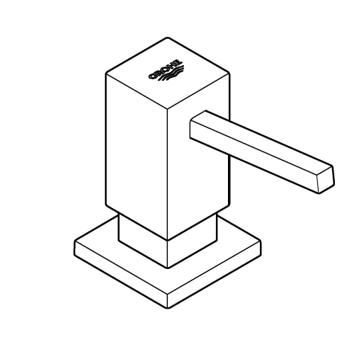 Grohe Cosmopolitan Sıvı Sabunluk Brushed Cool Sunrise - 40535GN0 - 3