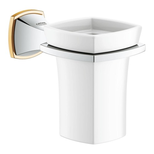 Grohe Diş Fırçalık Ve Tutacağı  Grandera Krom/Altın- 40626IG0