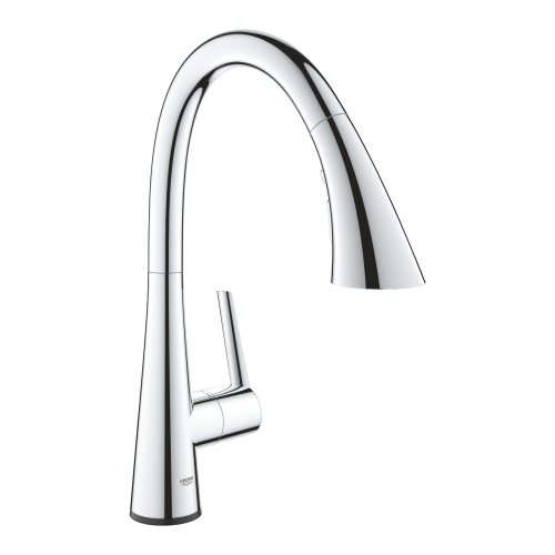 Grohe Dokunmatik Touch Eviye Bataryası Zedra Krom - 30219002 - Thumbnail