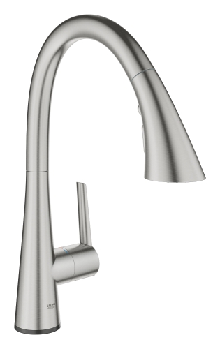 Grohe Dokunmatik Touch Eviye Bataryası Zedra SuperSteel - 30219DC2 - 15