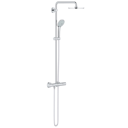 Grohe Duş Batarya Seti Termostatik Tepe + El Duşlu Krom- 27964000