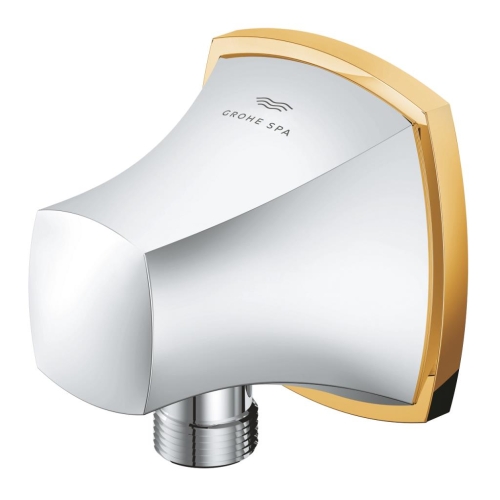 Grohe El Duş Çıkış Dirseği Grandera Krom/Altın – 26897IG0 - Thumbnail