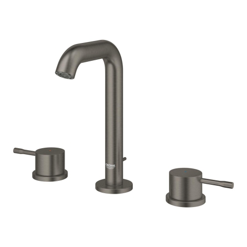 Grohe Essence 3 Delikli Lavabo Bataryası Brushed Hard Graphite – 20296AL1 - Thumbnail