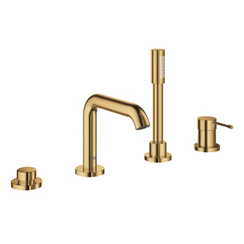 Grohe Essence 4 Delikli Küvet Bataryası Cool Sunrise - 25251GL1 - Thumbnail