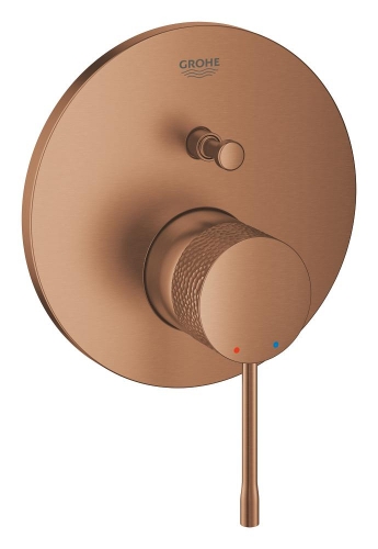 GROHE - Grohe Essence Ankastre Banyo Duş Bataryası 2 Çıkışlı Divertörlü Br. Crafted Warm Sunset – 24167DE1
